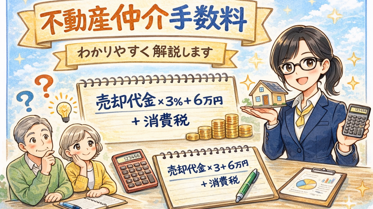 【仲介手数料】不動産売却にかかる費用と税金について