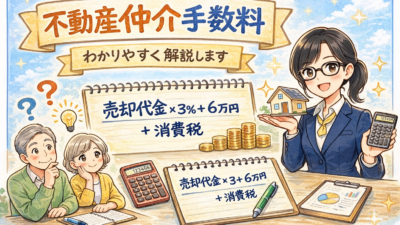 【仲介手数料】不動産売却にかかる費用と税金について