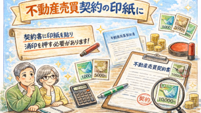 【収入印紙】不動産売却にかかる費用と税金について